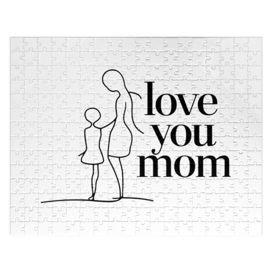 Love you mom Jigsaw Puzzles