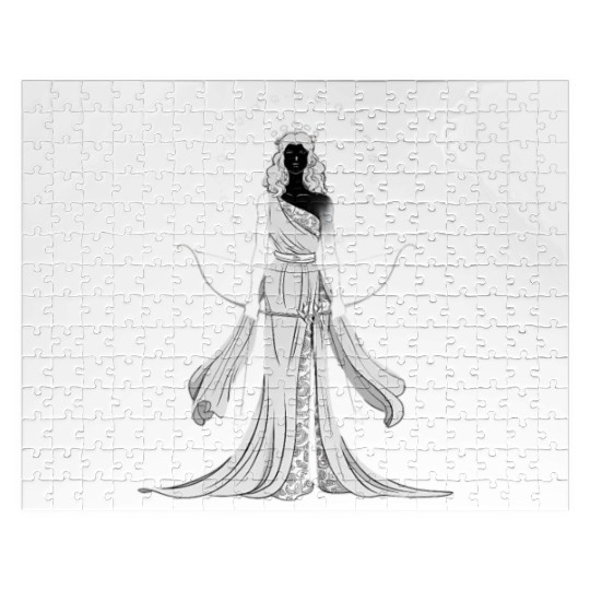 Greek moon goddess Artemis Jigsaw Puzzles