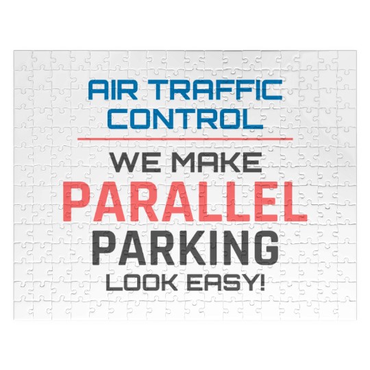 Air Traffic Controller ATC Aviation Humor Flight Jigsaw Puzzles