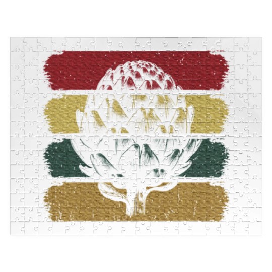 Artichoke Vegetable Lover Vegan Style Jigsaw Puzzles