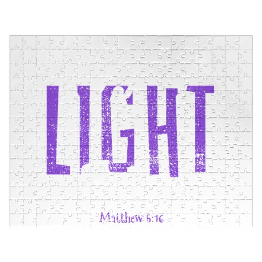 Faith Over Fear Inspirational Christian Design Jigsaw Puzzles