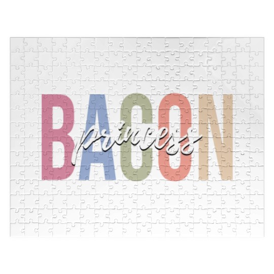 Bacon Lover Bacon Girl Jigsaw Puzzles
