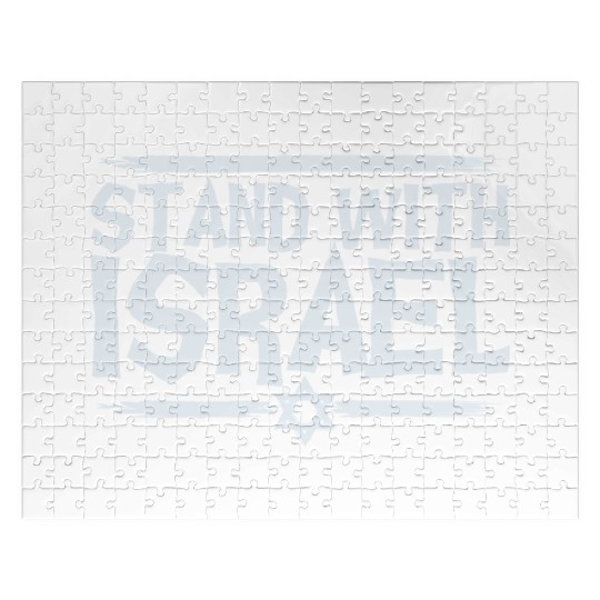 Stand With Israel Jigsaw Puzzles