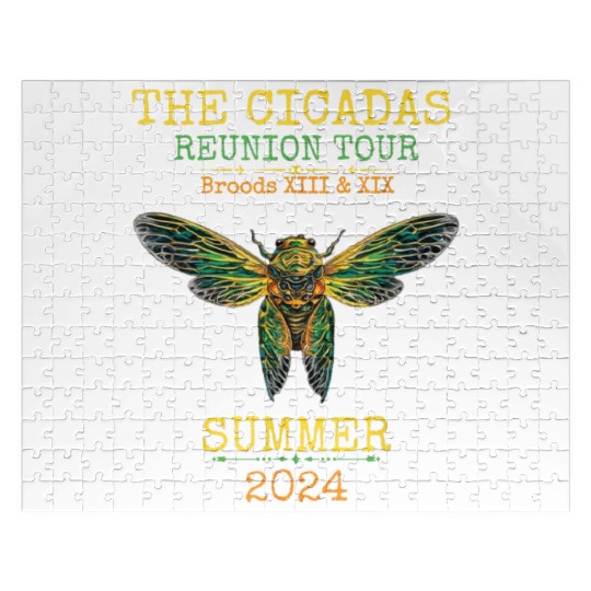 Great-Cicada-2024-Invasion- Jigsaw Puzzles