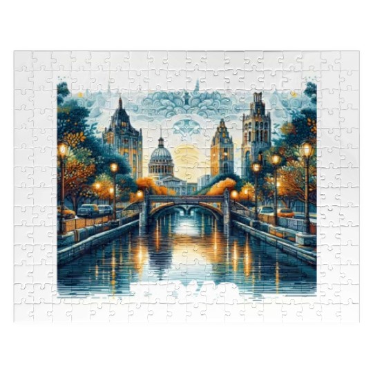 San Antonio Riverwalk Jigsaw Puzzles