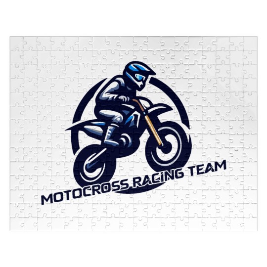 motocross racing team Jigsaw Puzzles