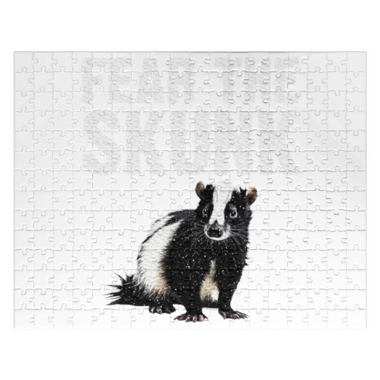 Best Skunk Design Zookeeper Skunk Lover Jigsaw Puzzles
