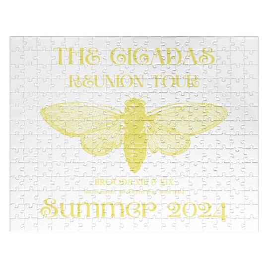 The Cicadas Reunion Summer 2024 Cicada Nature Love Jigsaw Puzzles