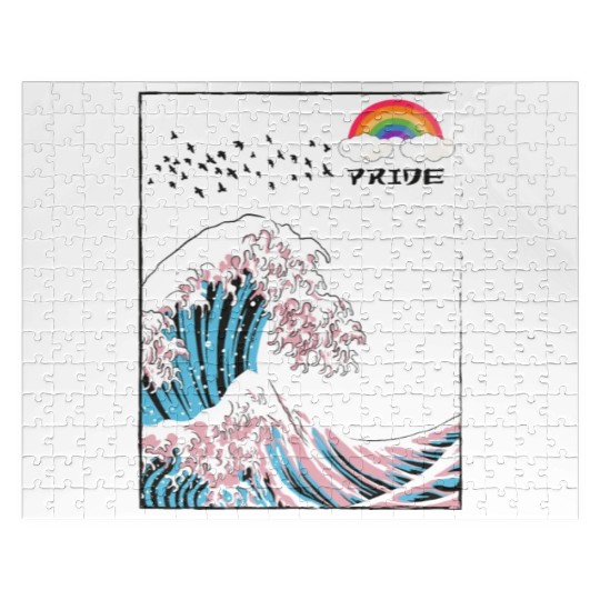 Dare to be Yourself - Trans LGBT Colors in the Jigsaw Puzzles