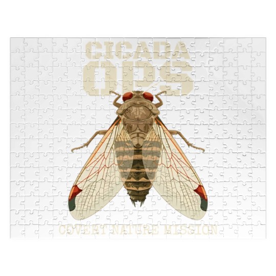 Cicada-Entomology-Insect-Nature- Jigsaw Puzzles