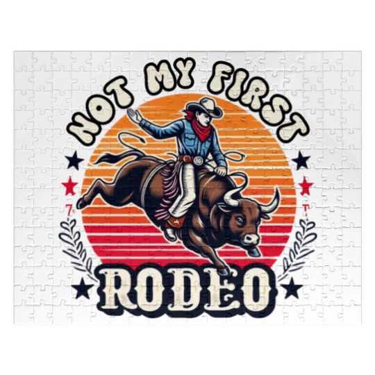 Not My First Rodeo Jigsaw Puzzles