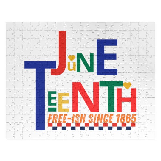 Juneteenth June 19, 1865 - Historical Commemoratio Jigsaw Puzzles