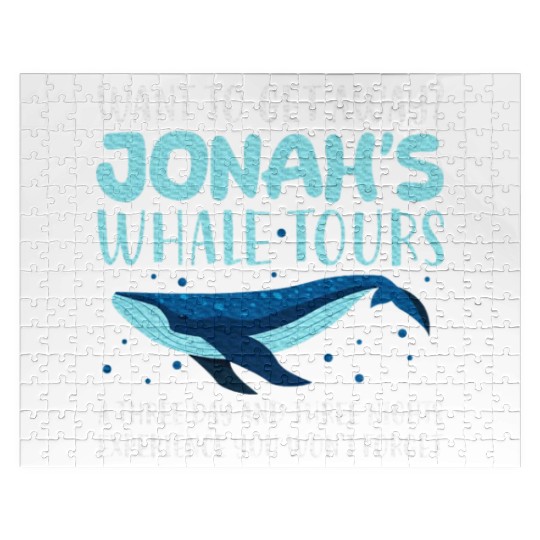 Want To Get Away Jonah's Whale Tours Whale Lover Jigsaw Puzzles