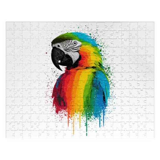 Macaw Parrot for a Bird Lover Animal Lover Jigsaw Puzzles