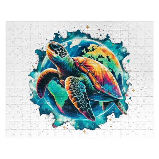 Earth Day Restore Sea Turtle Jigsaw Puzzles