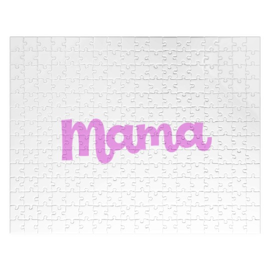 Mothers Day Wirehaired Pointing Griffon Dog Mom Jigsaw Puzzles