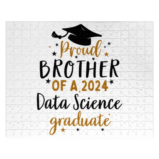Brother of a 2024 Data Science Graduate Jigsaw Puzzles