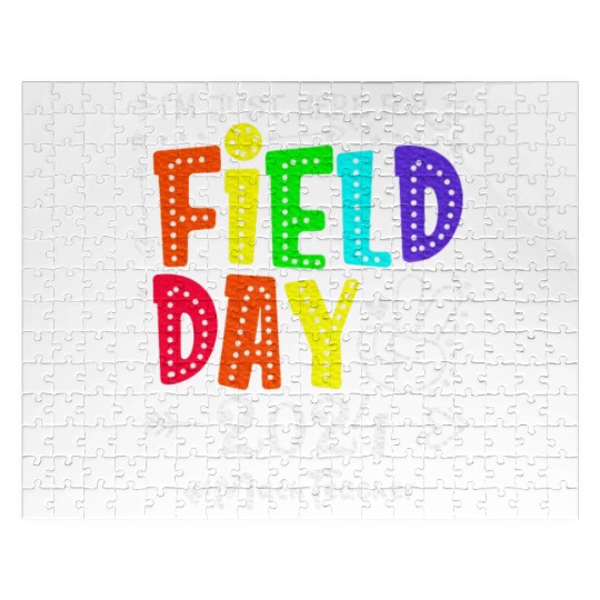 I'm Just Here For Field Day 2024 Math Teacher Jigsaw Puzzles