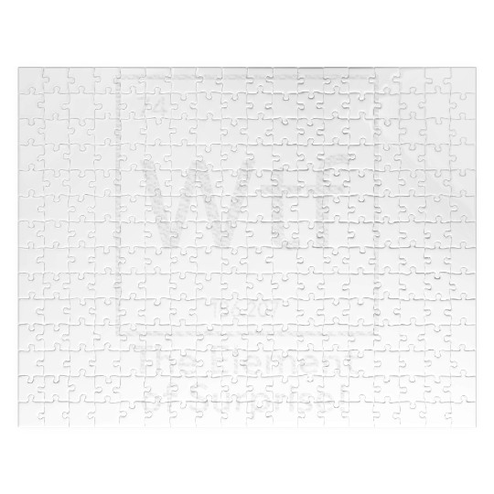 WTF The Element of Surprise Funny Science Jigsaw Puzzles