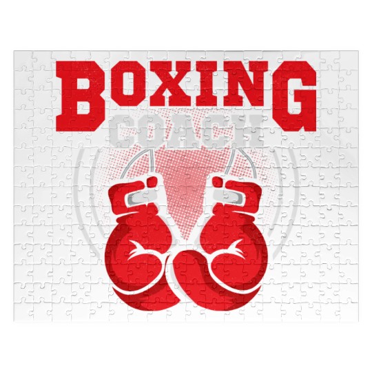 Boxing Coach Training Boxer Jigsaw Puzzles