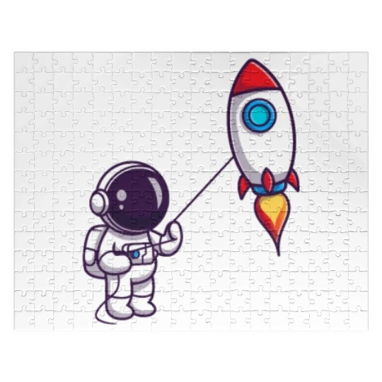 play with rocket balloon Jigsaw Puzzles