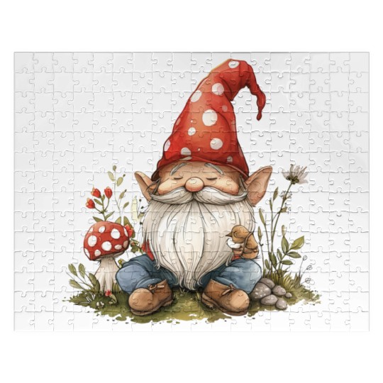Cute Kawaii Gnomes Clipart, Cute Gnomes PNG Jigsaw Puzzles