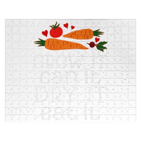 Vegetable Gardening Dehydrating Canning Quote Jigsaw Puzzles