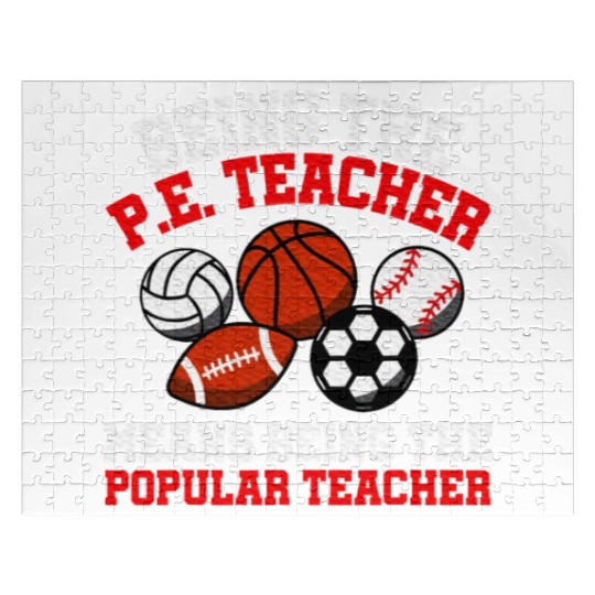 PE Teacher Physical Education Teacher Jigsaw Puzzles
