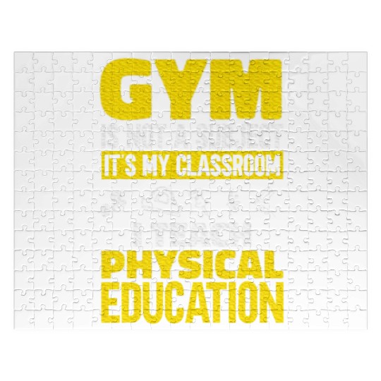 PE Teacher I Teach Physical Education Teacher Jigsaw Puzzles
