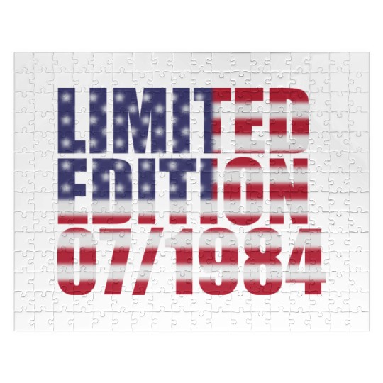 40th birthday Limited Edition USA 07/1984 Jigsaw Puzzles