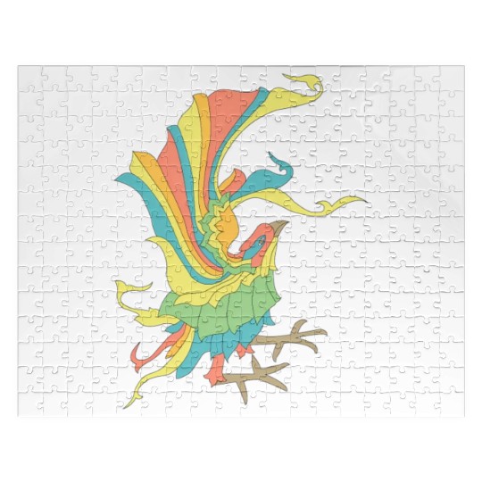 Colorful bird Jigsaw Puzzles