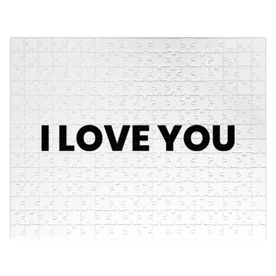 I LOVE YOU Jigsaw Puzzles
