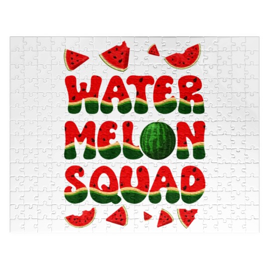 Watermelon Design Fruit Lover Jigsaw Puzzles