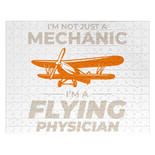 Aircraft Mechanic Aviation Maintenance Technician Jigsaw Puzzles