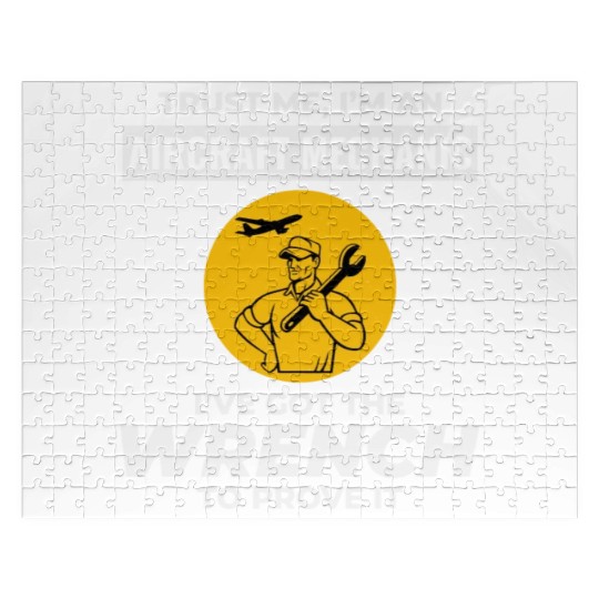 Aircraft Mechanic Aviation Maintenance Technician Jigsaw Puzzles