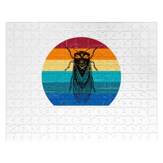 Cicada Emergence Convergence Brood XIII Brood XIX Jigsaw Puzzles