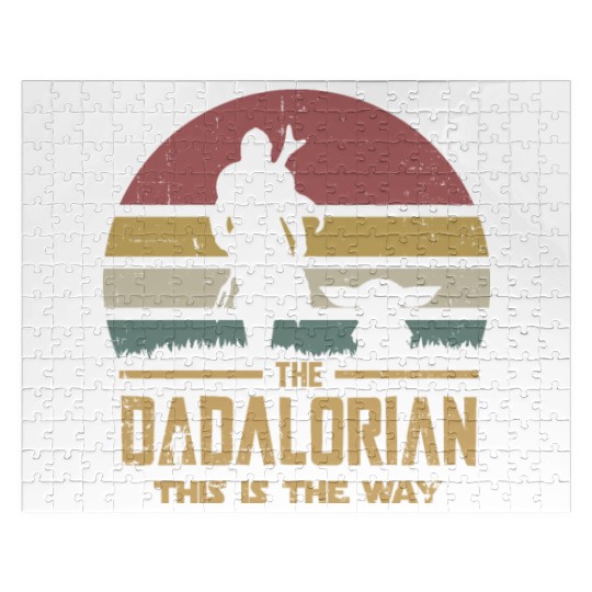 The Dadalorian And Son vintage Jigsaw Puzzles