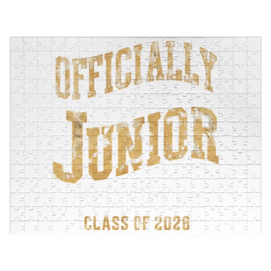 Officially A Junior Future Class of 2026 Jigsaw Puzzles