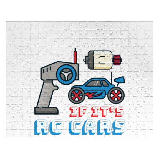Natural Born RC car Driver Racer Remote Controlled Jigsaw Puzzles