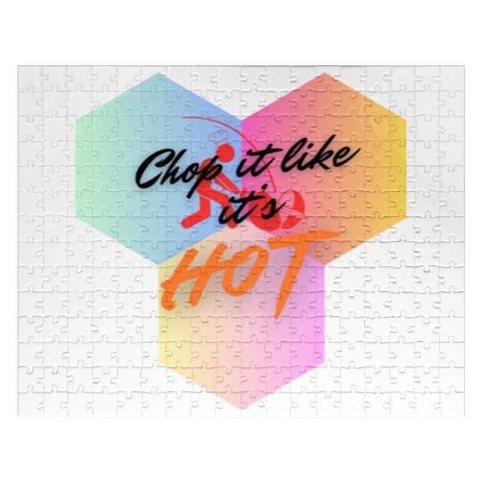 Chop It Like It's Hot cooking Jigsaw Puzzles