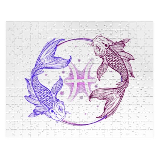 Pisces February March Birthday Horoscope Lover Jigsaw Puzzles