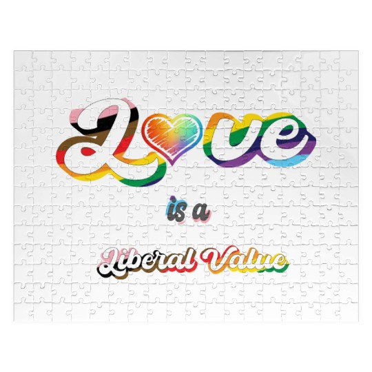 Love is Liberal Value Jigsaw Puzzles