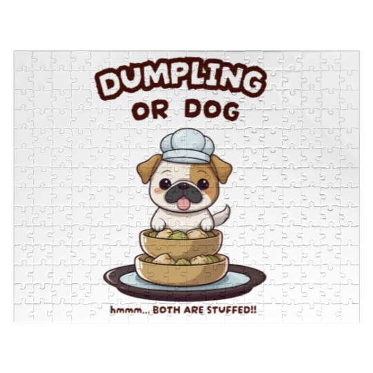 Dumpling or Dog Jigsaw Puzzles