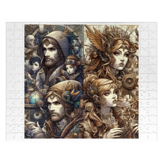 Mechanical Dreams - Steampunk Fantasy Jigsaw Puzzles