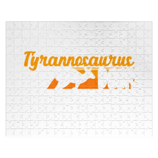 Funny Kangaroo Tyrannosaurus Deer Illustration for Jigsaw Puzzles