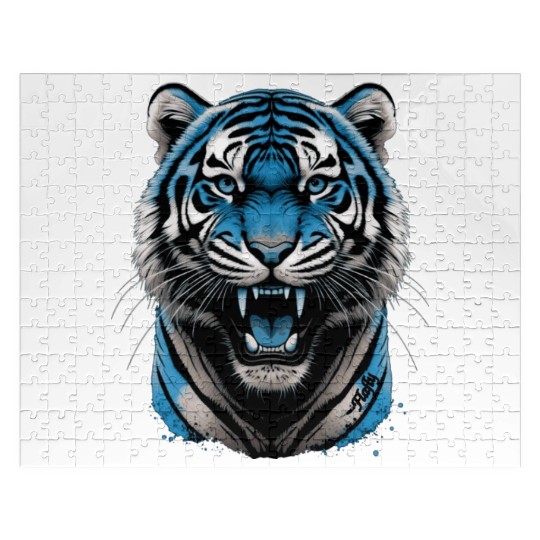 Blue Tiger  D83D DC99 Jigsaw Puzzles