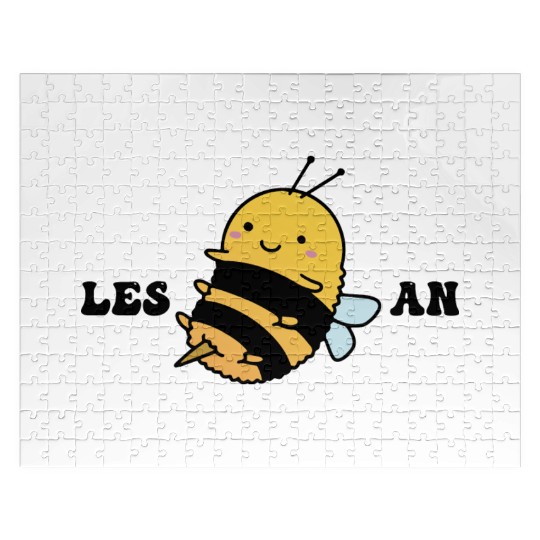 Les Bee An - Lesbian LGBT Pride - But First, Jigsaw Puzzles