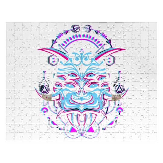 cyberpunk clothing streetwear Techwear Jigsaw Puzzles