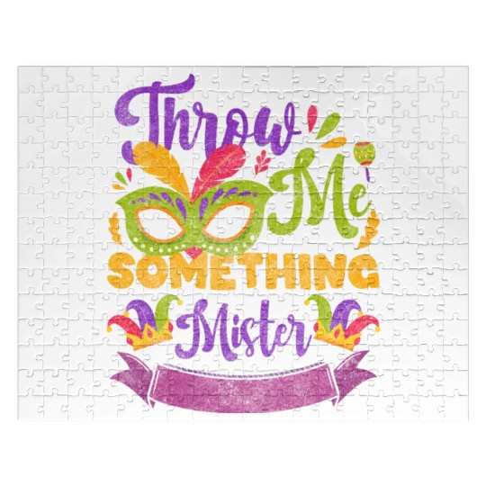 Carnival Party New Orleans Event Jigsaw Puzzles