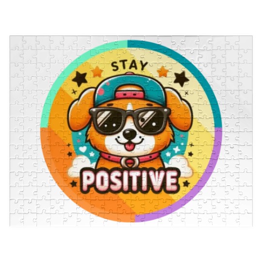 Stay positive Jigsaw Puzzles